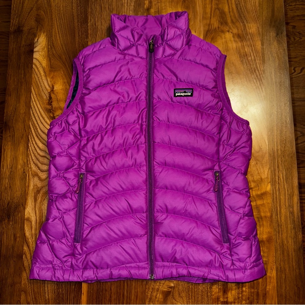 Patagonia Vibrant Purple Puffer Vest